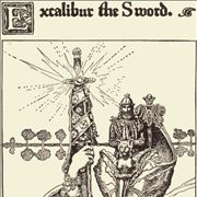 Picture Of Excalibur The Sword By Howard Pyle