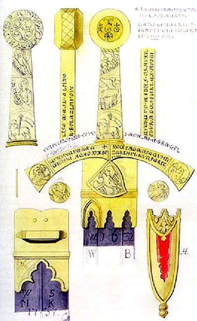 Picture Of Historical Swords - Polish Coronation Sword Szczerbiec