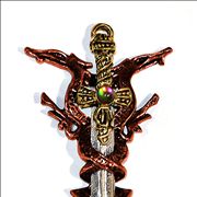 Picture Of Large Sword Shaped Pendant