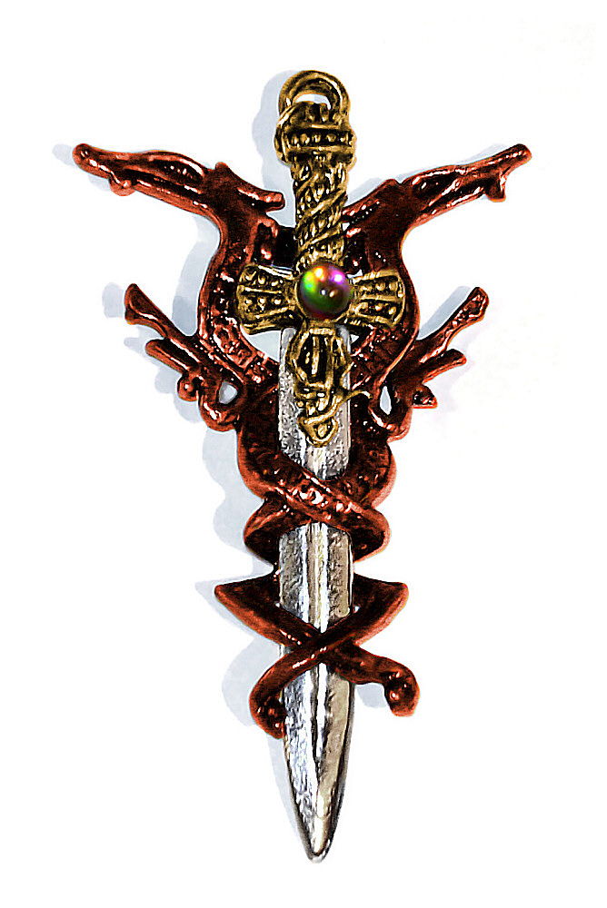 Picture Of Large Sword Shaped Pendant