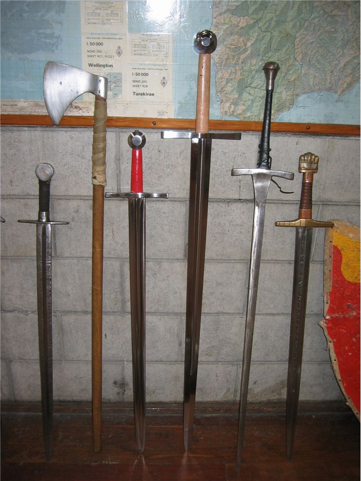 Picture Of Medieval Swords