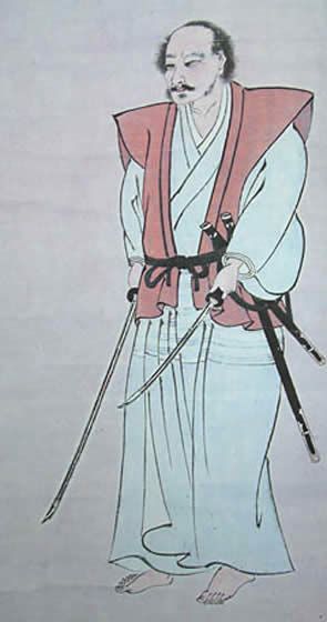 Picture Of Miyamoto Musashi Self Portrait