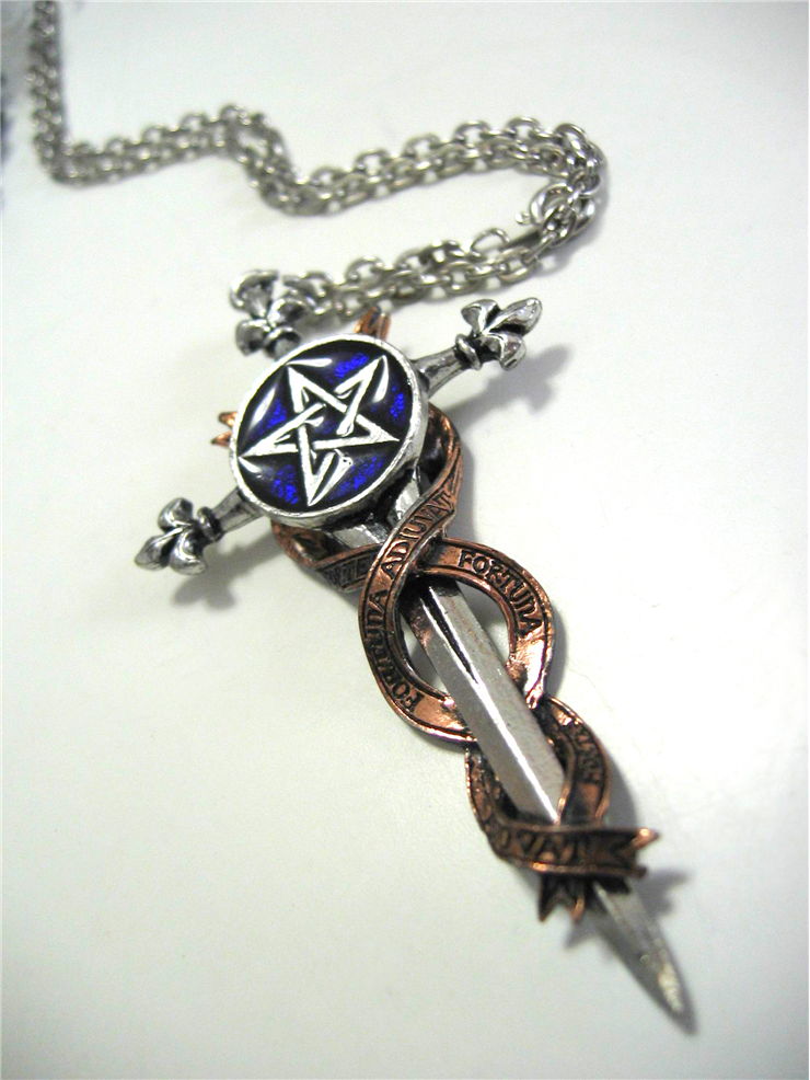Picture Of Sword Necklace