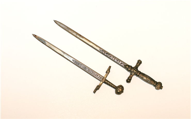 Picture Of Sword Shape Envelope Knifes