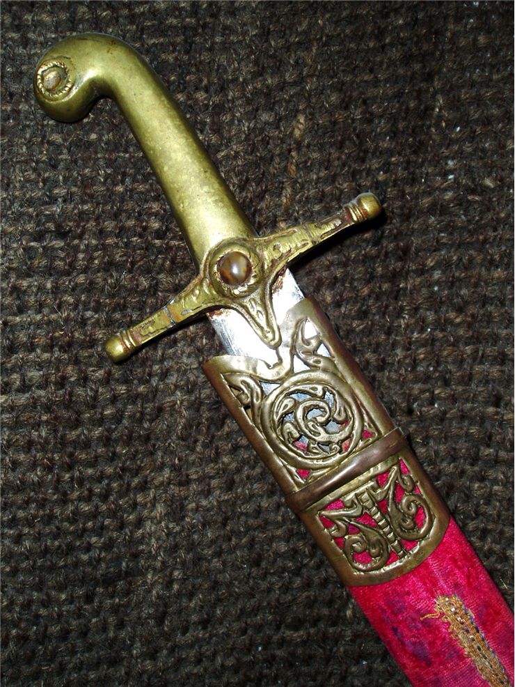 Picture Of Traditional Arabic Decorated Sword